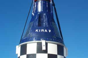 Capsule is strapped in and ready!